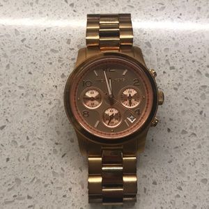 Michael Kors Rose Gold Runway Watch